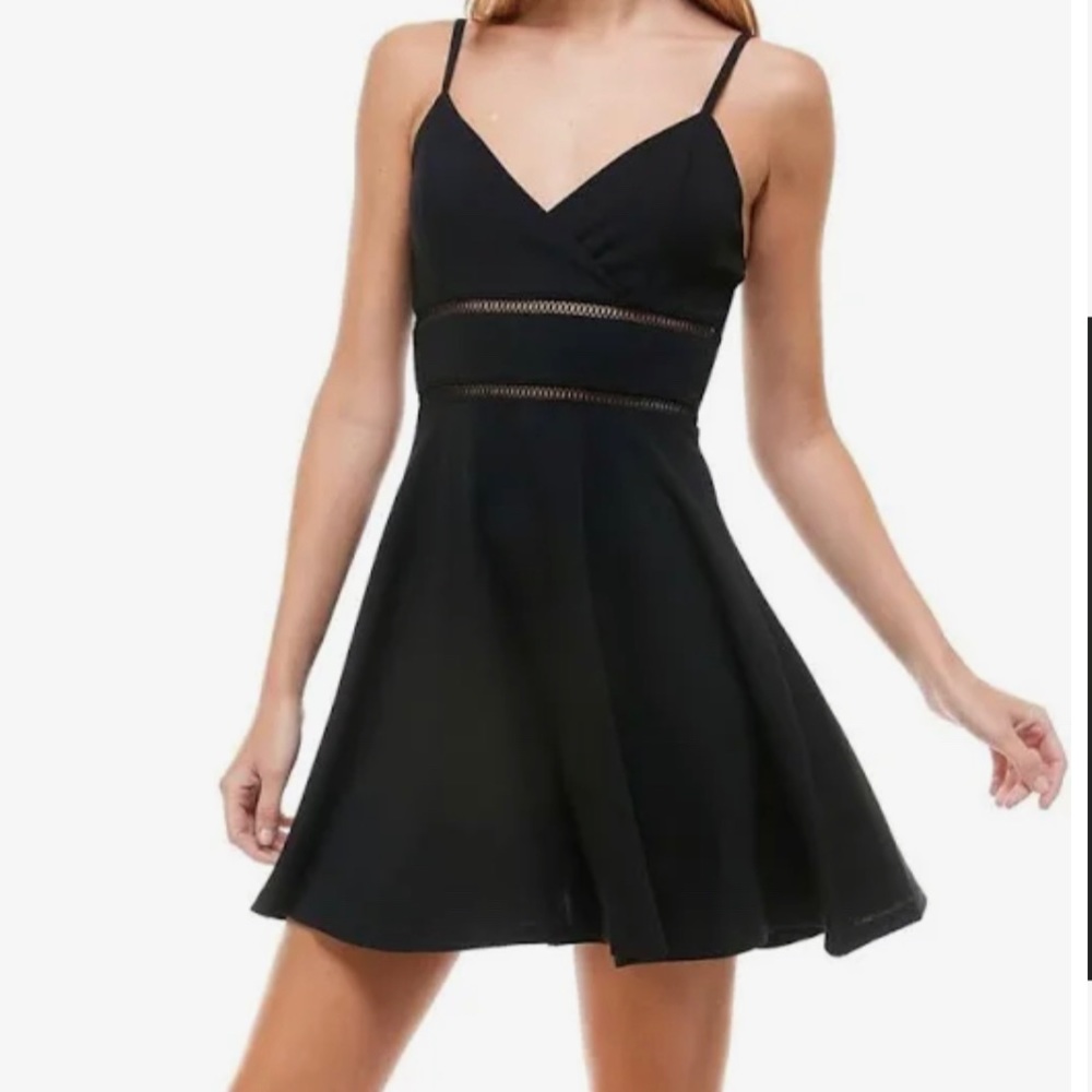 Row A Spaghetti Strap Mini Dress